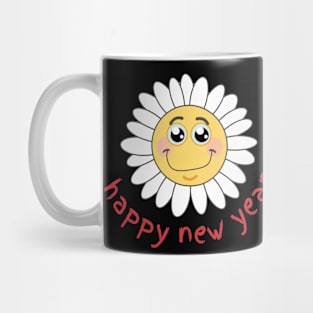 New Year Smile - Daisy Mug